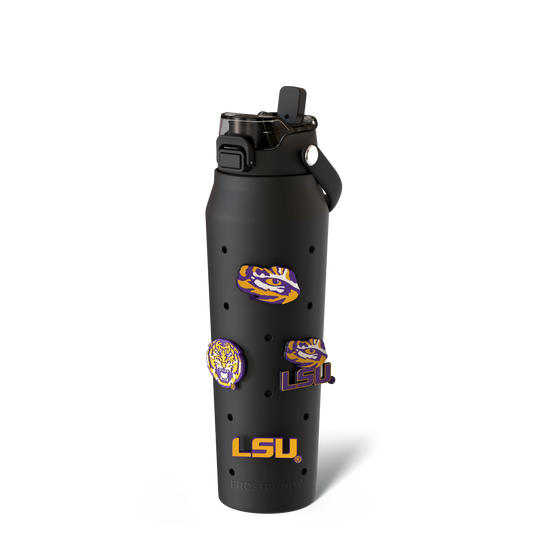 Bottle Buddy 32oz | LSU Tigers | Skin + Budz Bundle image 1