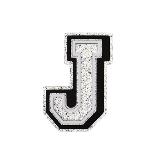 Budz | Silver Letter J image 1